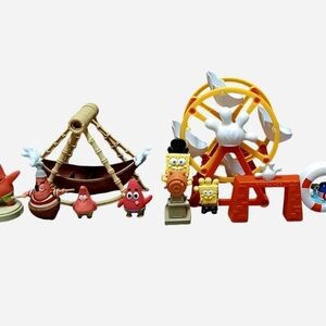 SpongeBob SquarePants Mini Figures/Playset Bundle